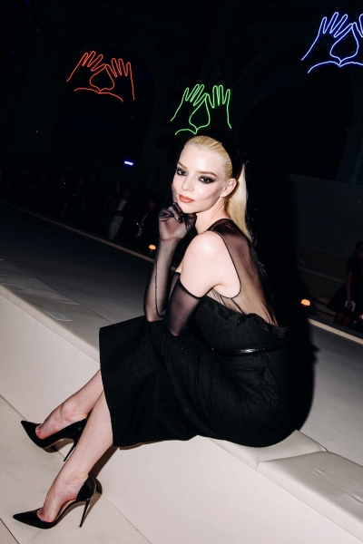 Anya Taylor-Joy’s Patent Leather Nails Just Convinced Us to Go Goth This Spring