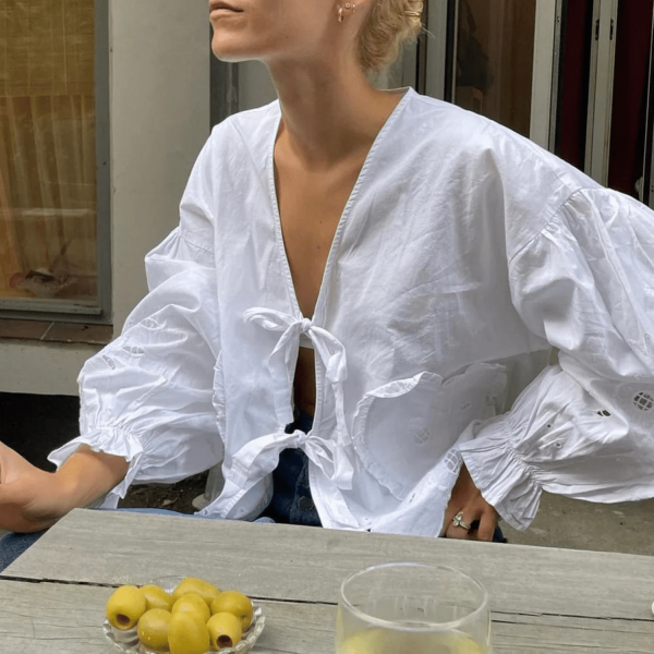 The Copenhagen Blouse Trend Has Us Ready For "Scandi-Girl" Summer