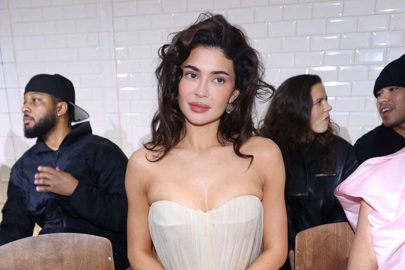 Kylie Jenner Took Down Her Curly Updo for Two Fashion Week Hairstyles In One
