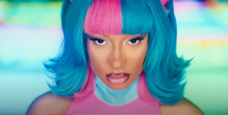 Megan Thee Stallion's Cotton Candy Bob Is the Best Part of Her New Music Video