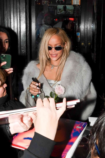 Rihanna's Silver French Manicure Will Be Your Summer Staple