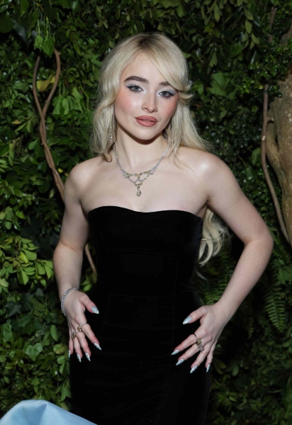 Sabrina Carpenter's Frosty "Fairytale" Manicure Is a Spring Dream