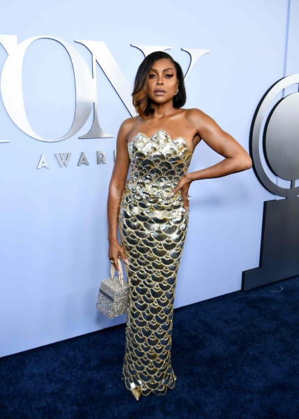 Taraji P Henson's Gem-Encrusted French Manicure Is Very Y2K