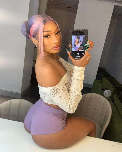 Megan Thee Stallion's Butterfly Manicure Is Perfect for Summer Whimsy