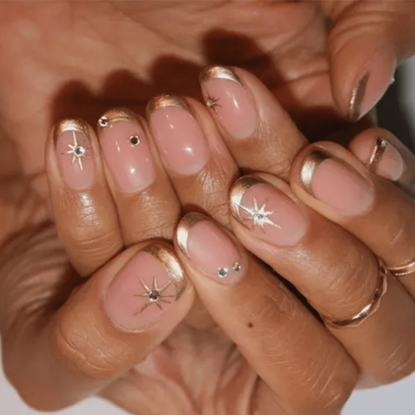 10 Round French Manicure Ideas to Try, From Classic to Colorful