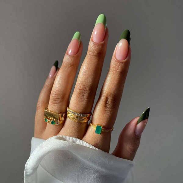 15 Olive Green Nail Ideas That Prove It's the Perfect Unexpected Neutral