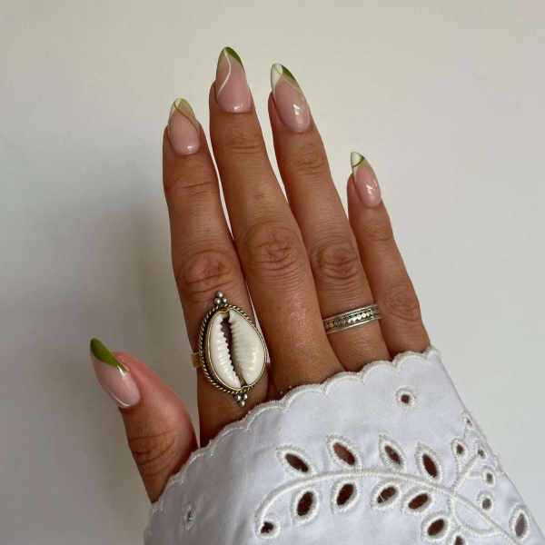 15 Olive Green Nail Ideas That Prove It's the Perfect Unexpected Neutral