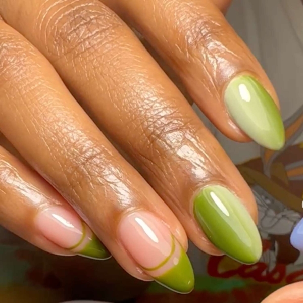 15 Olive Green Nail Ideas That Prove It's the Perfect Unexpected Neutral