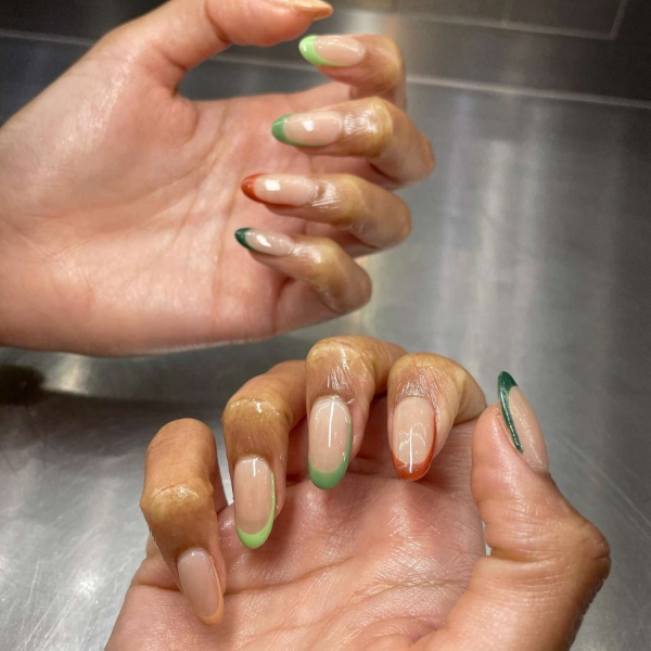 15 Olive Green Nail Ideas That Prove It's the Perfect Unexpected Neutral