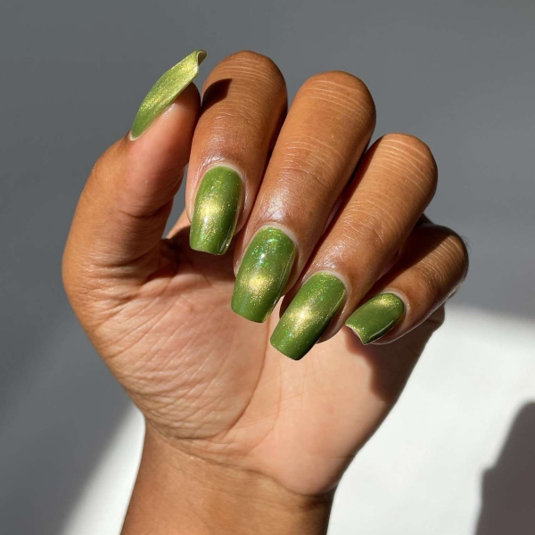 15 Olive Green Nail Ideas That Prove It's the Perfect Unexpected Neutral