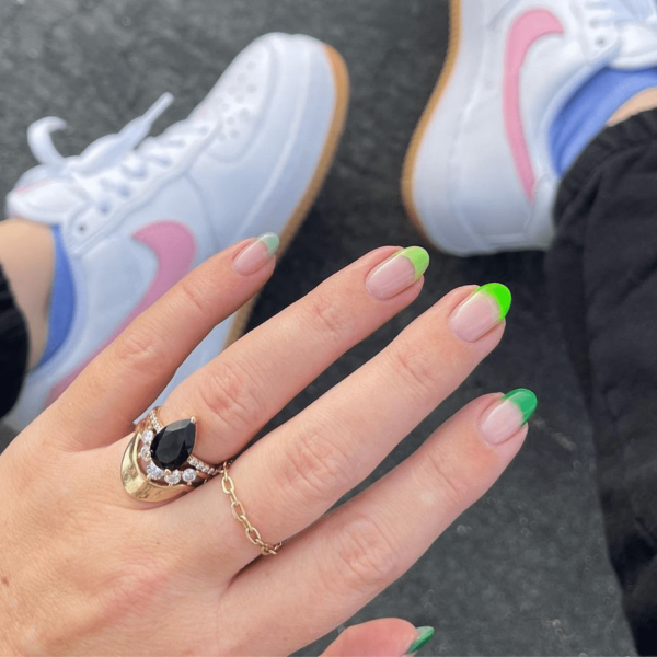 20 Green Nail Design Ideas, From Brat Neon to Serene Sage