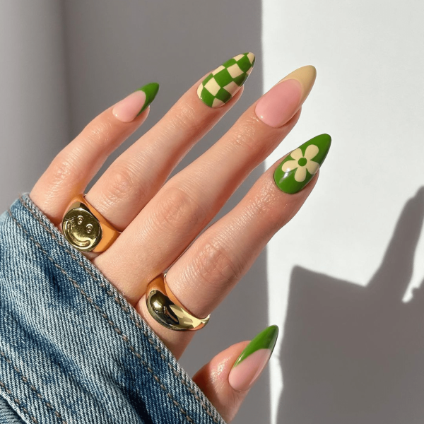 20 Green Nail Design Ideas, From Brat Neon to Serene Sage