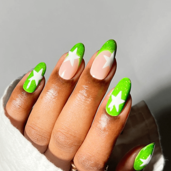 20 Green Nail Design Ideas, From Brat Neon to Serene Sage