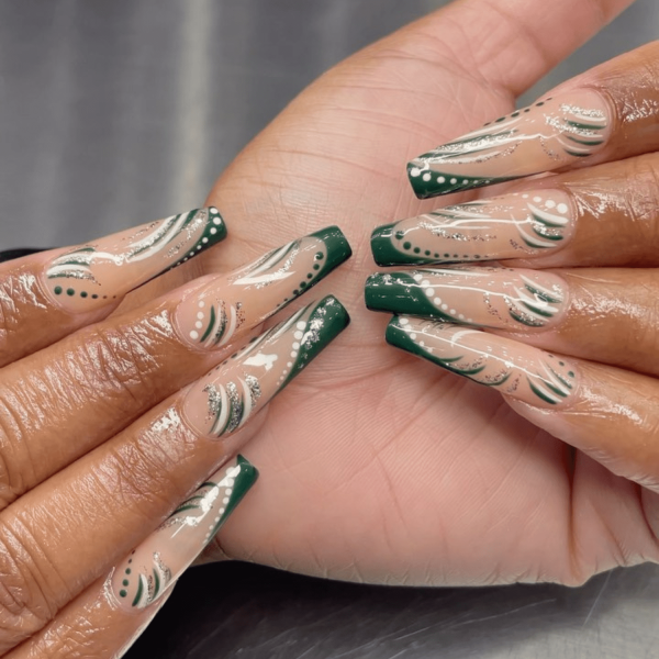 20 Green Nail Design Ideas, From Brat Neon to Serene Sage