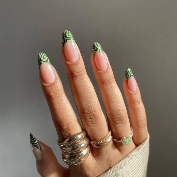 20 Green Nail Design Ideas, From Brat Neon to Serene Sage