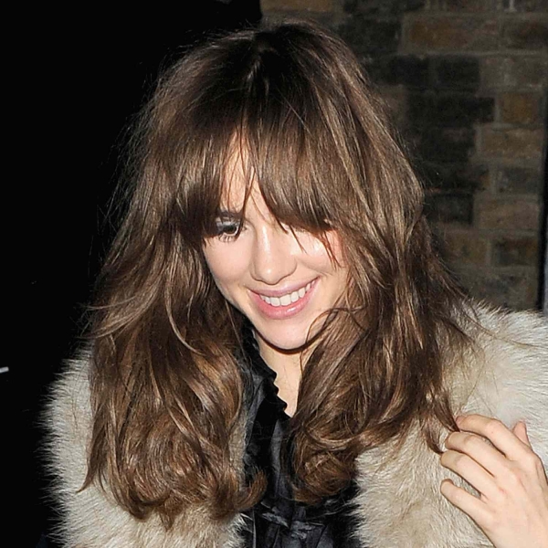 30 Ways to Style French Bangs With Long Hair