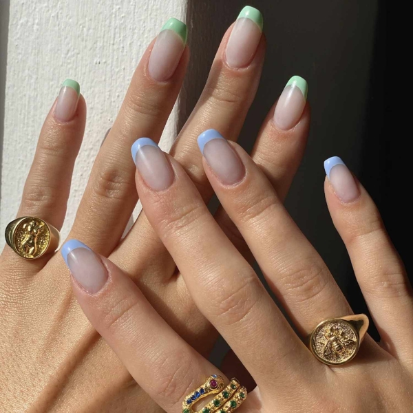 13 Squoval French Nails Ideas That Prove the Shape Is Worth Trying