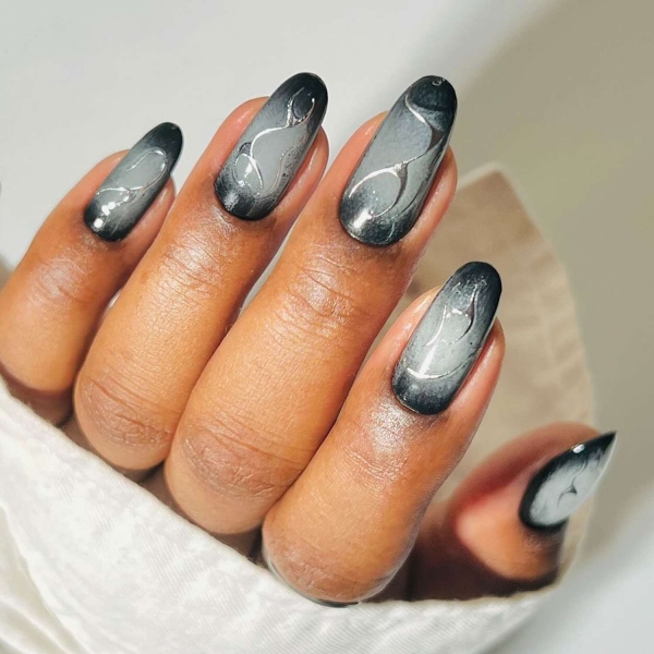 15 Cyber Nail Ideas With Futuristic Flair