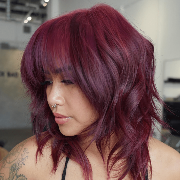 15 Maroon Hair Color Ideas, From Moody Merlots To Abstract Auburns