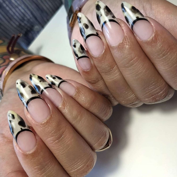 15 Sheer Black Nail Ideas That Make a Sultry, Sophisticated Statement