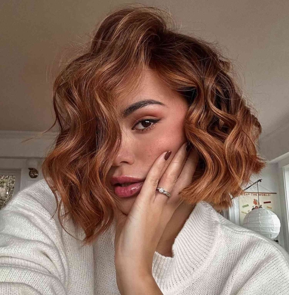 19 Red-Brown Hair Color Ideas For a Fiery Fall Transition