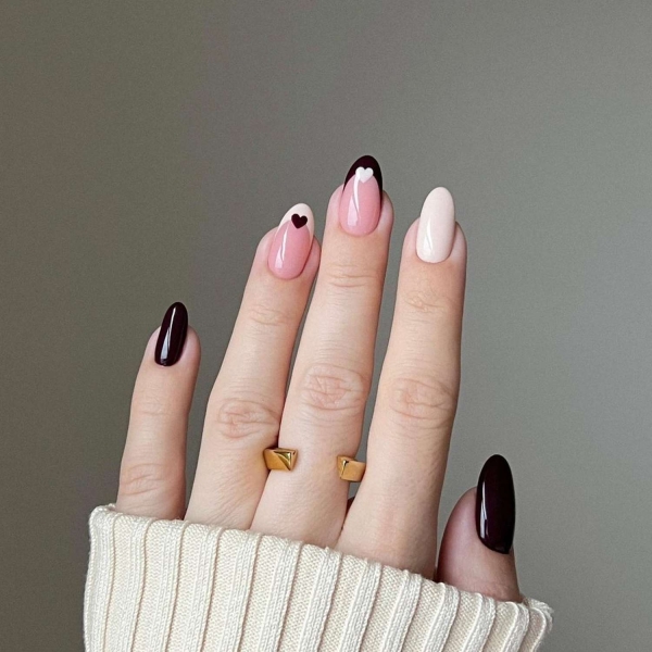 20 French Manicure Ideas for Fall That Bring Cozy Season to Your Fingertips