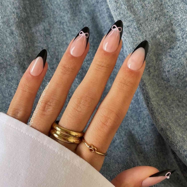 20 French Manicure Ideas for Fall That Bring Cozy Season to Your Fingertips