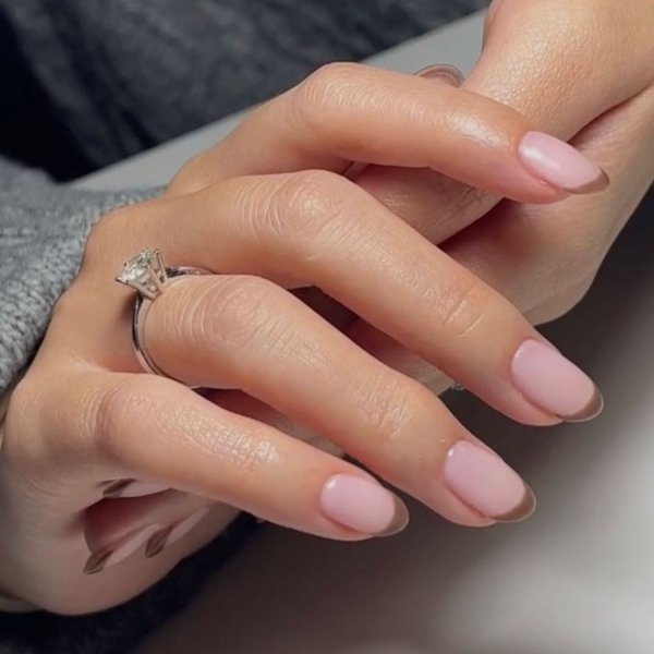 20 French Manicure Ideas for Fall That Bring Cozy Season to Your Fingertips