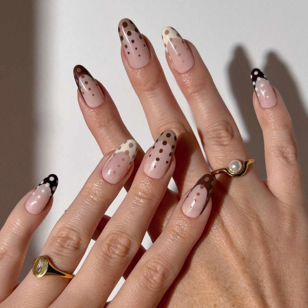 20 French Manicure Ideas for Fall That Bring Cozy Season to Your Fingertips