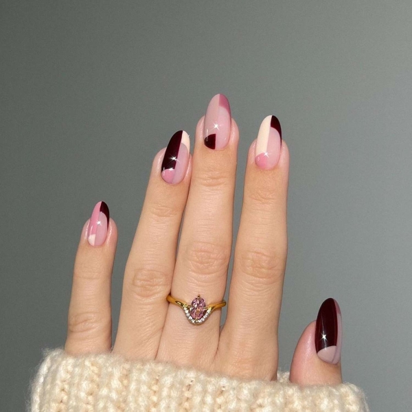 20 French Manicure Ideas for Fall That Bring Cozy Season to Your Fingertips