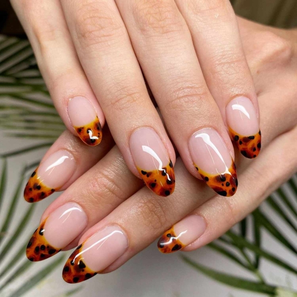 20 French Manicure Ideas for Fall That Bring Cozy Season to Your Fingertips