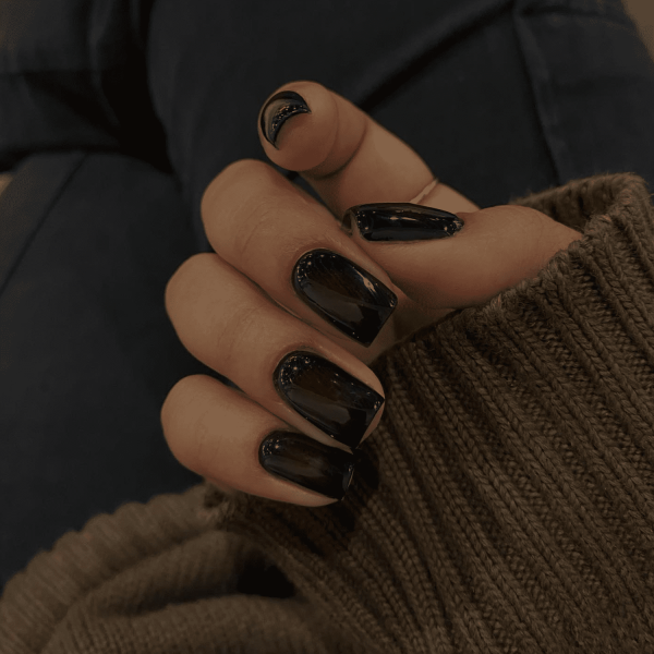 24 Short Nail Ideas for Fall, From Animal Print to Moody Crescents