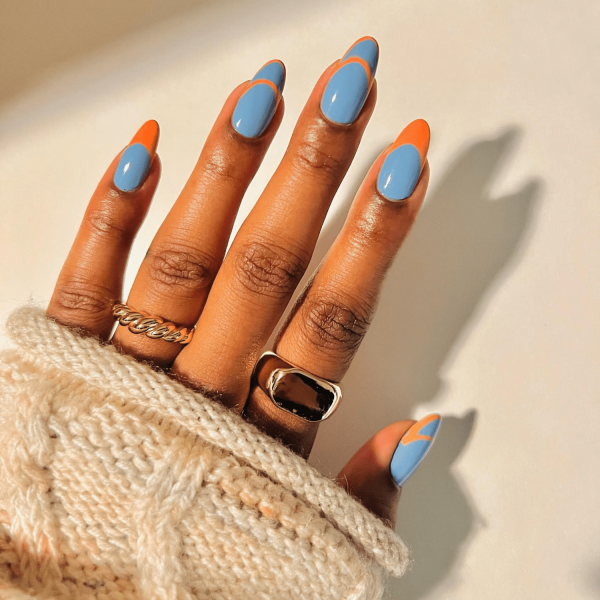 25 Gel Nail Ideas for September, From Moody Grays to Jewel Tones