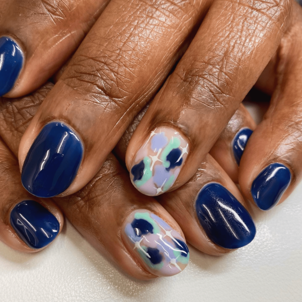 25 Gel Nail Ideas for September, From Moody Grays to Jewel Tones