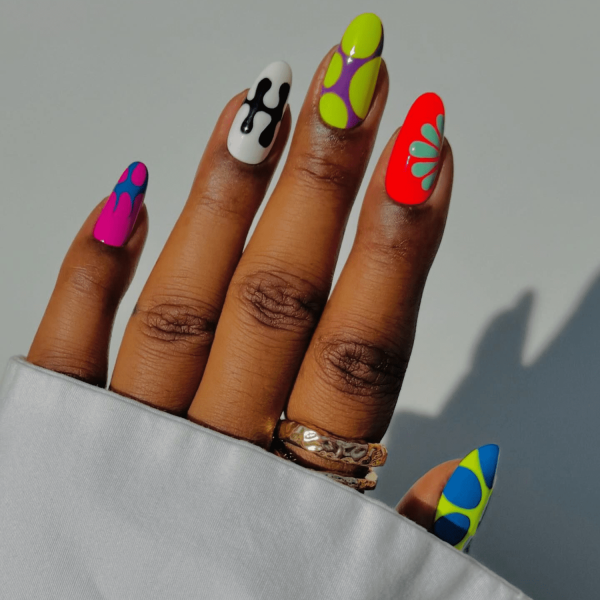 25 Gel Nail Ideas for September, From Moody Grays to Jewel Tones