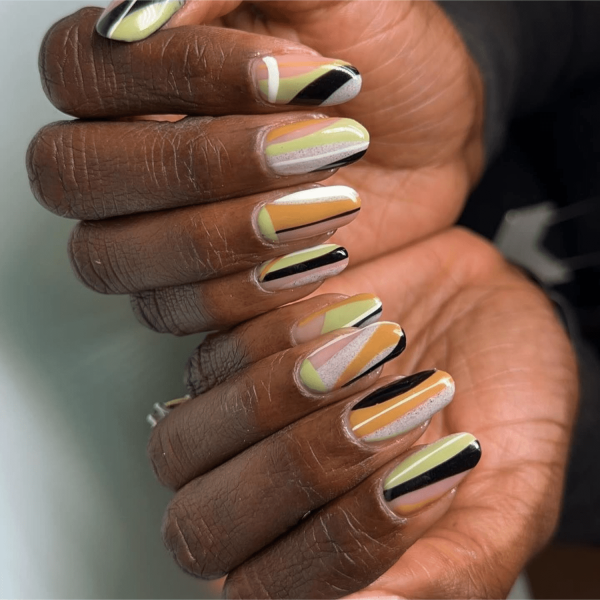 25 Gel Nail Ideas for September, From Moody Grays to Jewel Tones