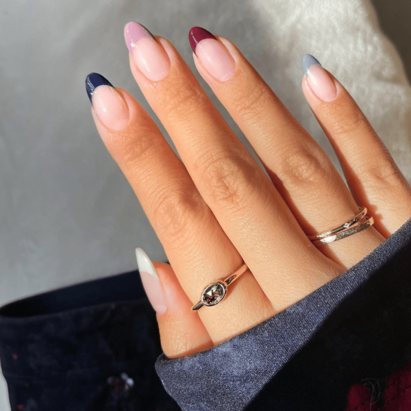 25 Gel Nail Ideas for September, From Moody Grays to Jewel Tones