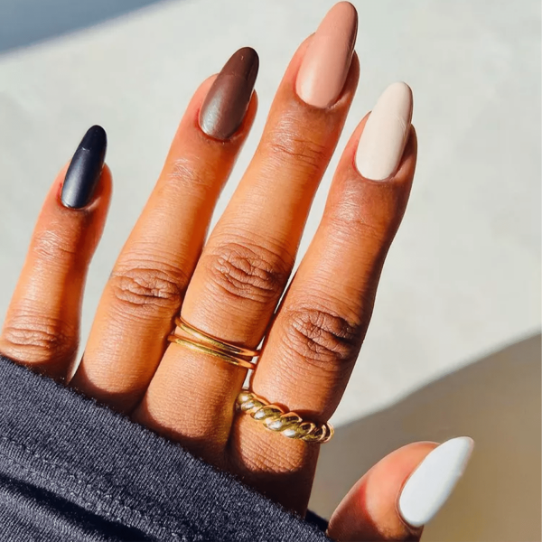 Fall 2024's Biggest Nail Trends Include Moody Jellies and Prismatic Chrome