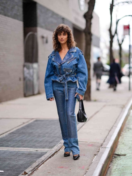 The Top Fall 2024 Denim Trends Include '90s Minimalism and Bold Silhouettes