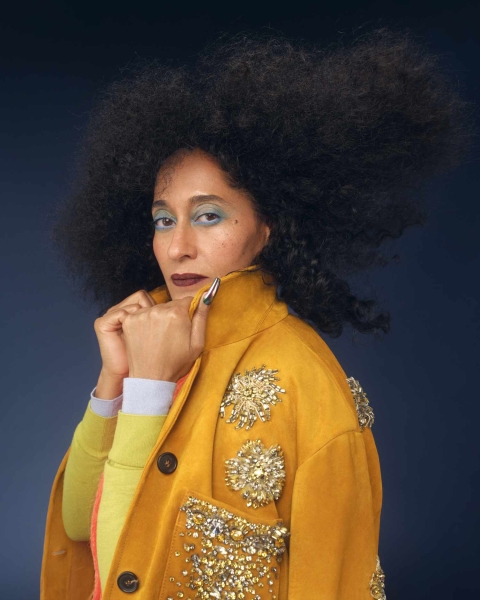 Tracee Ellis Ross' "Midnight Rainbow Nails" Are an Edgy Twist on the Chrome Trend